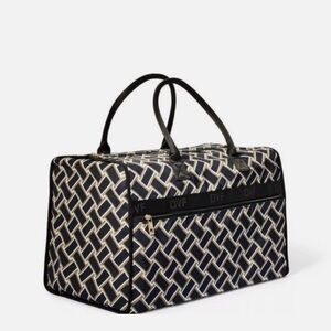 Diane DIANE VON FURSTENBERG Vintage Weave Neutral Weekender Bag - DVF for Target